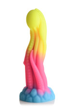 XR Brands Tenta Glow - Glow-in-the-Dark Silicone Dildo