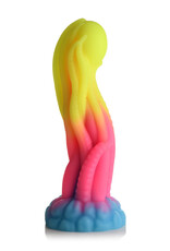 XR Brands Tenta Glow - Glow-in-the-Dark Silicone Dildo