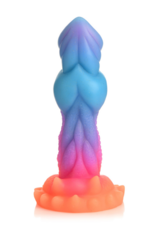 XR Brands Aqua Cock - Glow-in-the-Dark Silicone Dildo