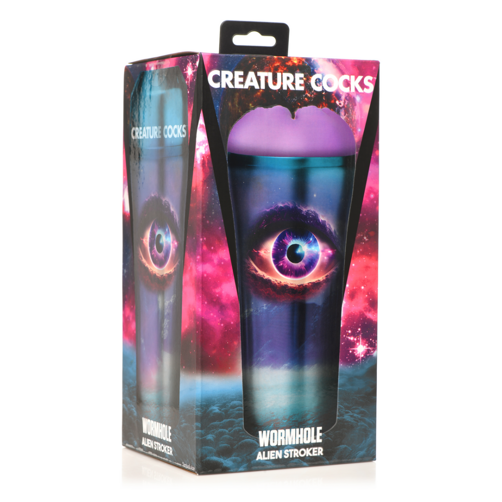 XR Brands Wormhole - Alien Stroker - Purple