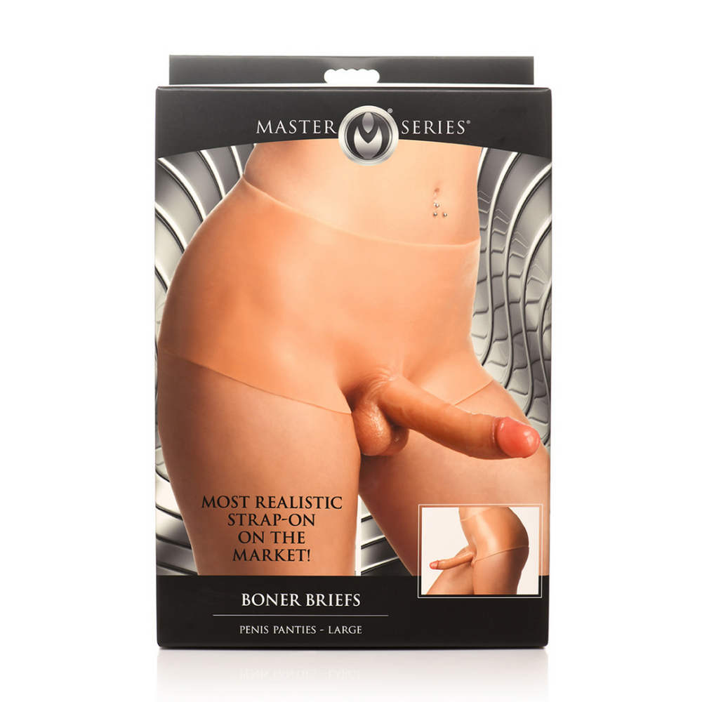 XR Brands Boner Briefs - Penis Panties - Small