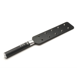 XR Brands E-Stim Spiked Paddle - Zwart