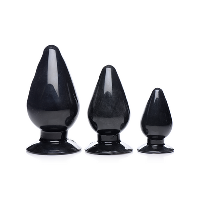 Image of XR Brands Triple Cones - Anal Plug Set - 3 Pieces