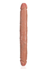 RealRock by Shots Slim Double Ended Dong 12 / 30,5 cm - Tan