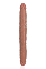 RealRock by Shots Slim Double Ended Dong 12 / 30,5 cm - Tan