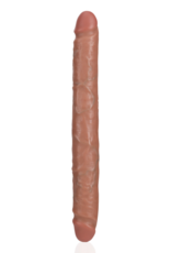 RealRock by Shots Slim Double Ended Dong 12 / 30,5 cm - Tan