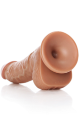 RealRock by Shots Curved Realistic Dildo with Balls and Suction Cup - 6 / 15,5 cm