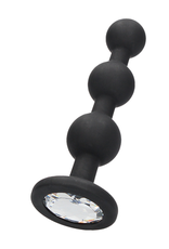 Ouch! by Shots Silicone Beaded Diamond Buttplug