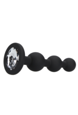 Ouch! by Shots Silicone Beaded Diamond Buttplug