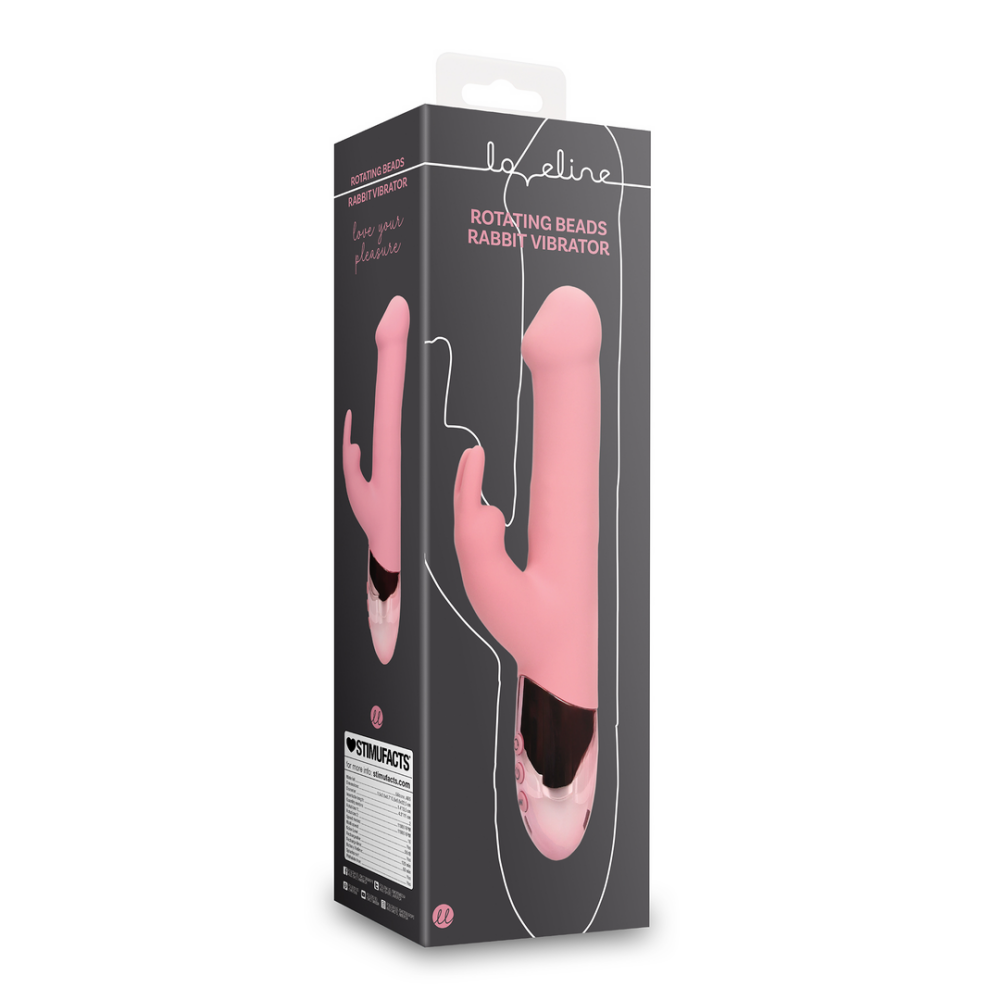 Loveline by Shots Roterende Kralen Rabbit Vibrator