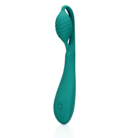 Loveline by Shots G-Spot Vibrator met Parels - Blauw Groen