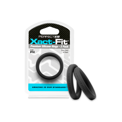 Image of PerfectFitBrand #14 Xact-Fit - Cockring 2-Pack