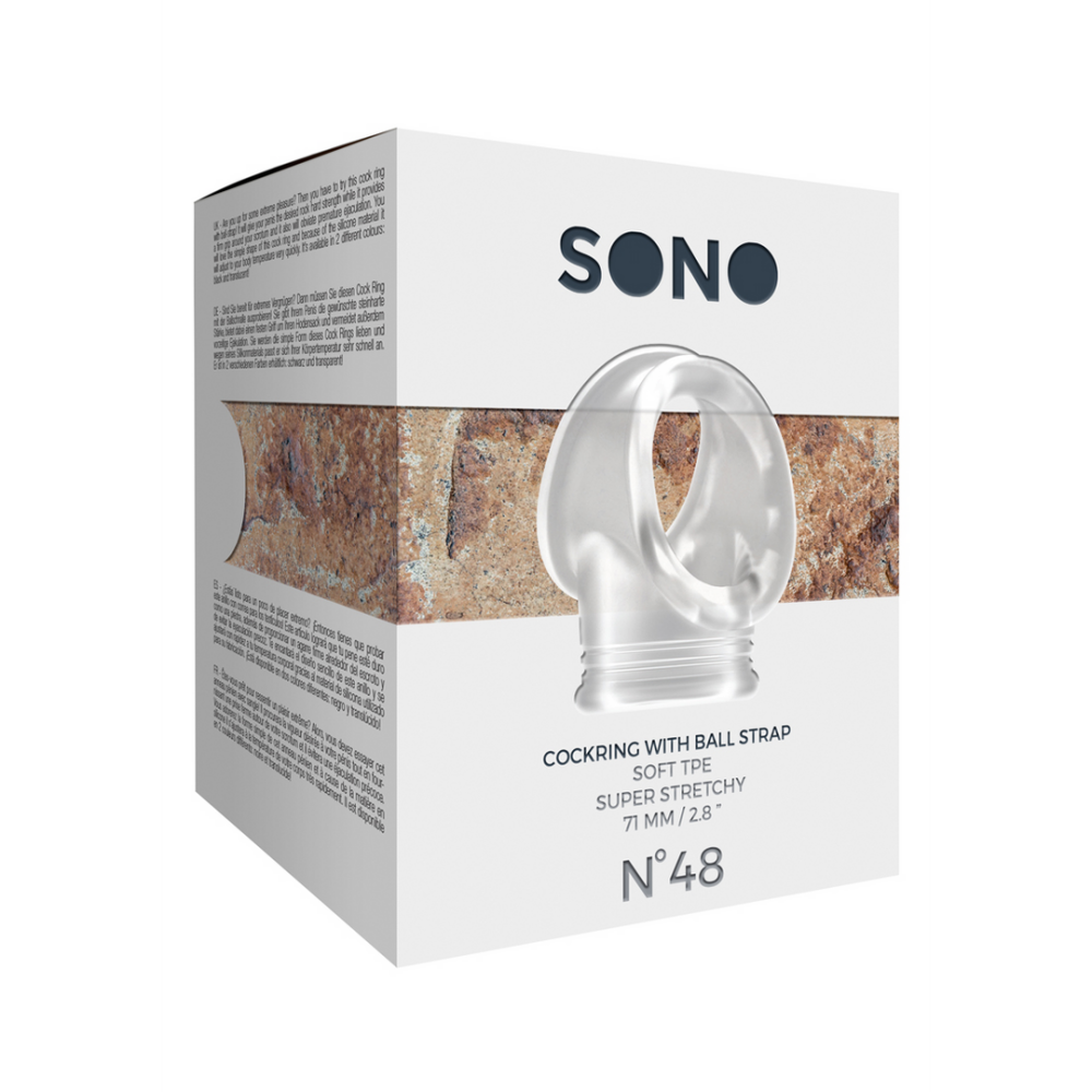 Sono by Shots Nr.48 - Cockring met Ball Strap