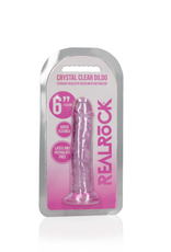 RealRock by Shots Straight Realistic Dildo with Suction Cup - 6'' / 14,5