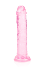 RealRock by Shots Straight Realistic Dildo with Suction Cup - 6'' / 14,5