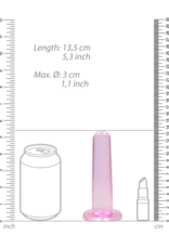 RealRock by Shots Non-Realistic Dildo with Suction Cup - 5 / 13,5 cm