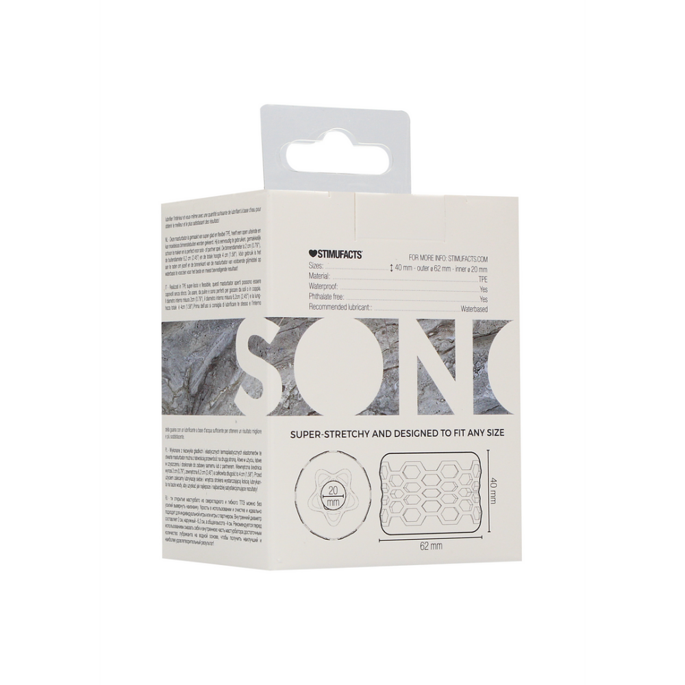 Sono by Shots No.94 - Cockring Masturbator en Bumper in 1