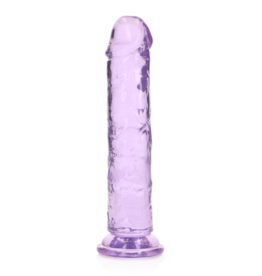 RealRock by Shots Straight Realistic Dildo with Suction Cup - 7'' / 18