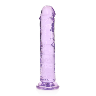 RealRock by Shots Straight Realistic Dildo with Suction Cup - 7'' / 18