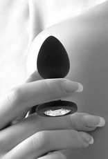 Ouch! by Shots Siliconen Butt Plug met Verwijderbare Sieraden