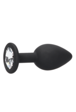 Ouch! by Shots Siliconen Butt Plug met Verwijderbare Sieraden
