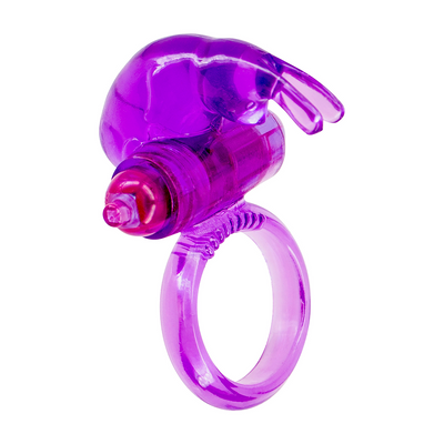 Image of Seven Creations Ultra Soft Vibrating Jelly Rabbit Cockring