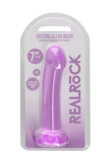 RealRock by Shots Non-Realistic Dildo with Suction Cup - 7 / 17 cm