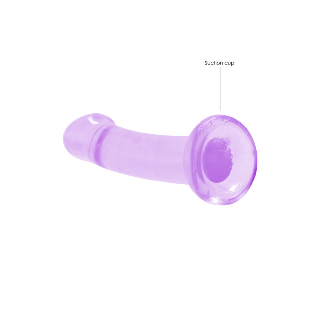 RealRock by Shots Non-Realistic Dildo with Suction Cup - 7 / 17 cm