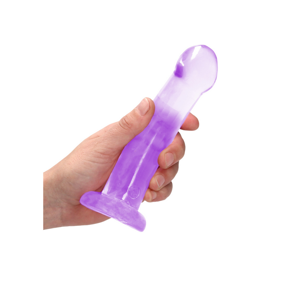 RealRock by Shots Non-Realistic Dildo with Suction Cup - 7 / 17 cm