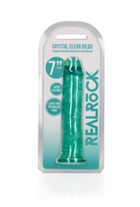 RealRock by Shots Straight Realistic Dildo with Suction Cup - 7'' / 18