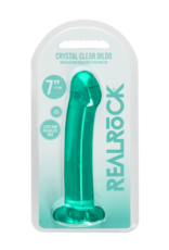 RealRock by Shots Non-Realistic Dildo with Suction Cup - 7 / 17 cm