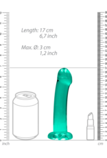 RealRock by Shots Non-Realistic Dildo with Suction Cup - 7 / 17 cm