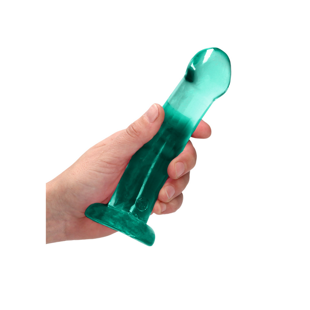 RealRock by Shots Non-Realistic Dildo with Suction Cup - 7 / 17 cm