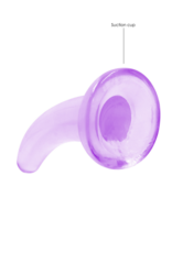 RealRock by Shots Non-Realistic Dildo with Suction Cup - 5 / 11,5 cm