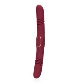 Loveline by Shots Dubbelzijdige Duwvibrator - Merlot Druif
