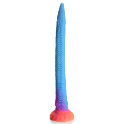 XR Brands Makara - Glow in the Dark - Silicone Snake Dildo