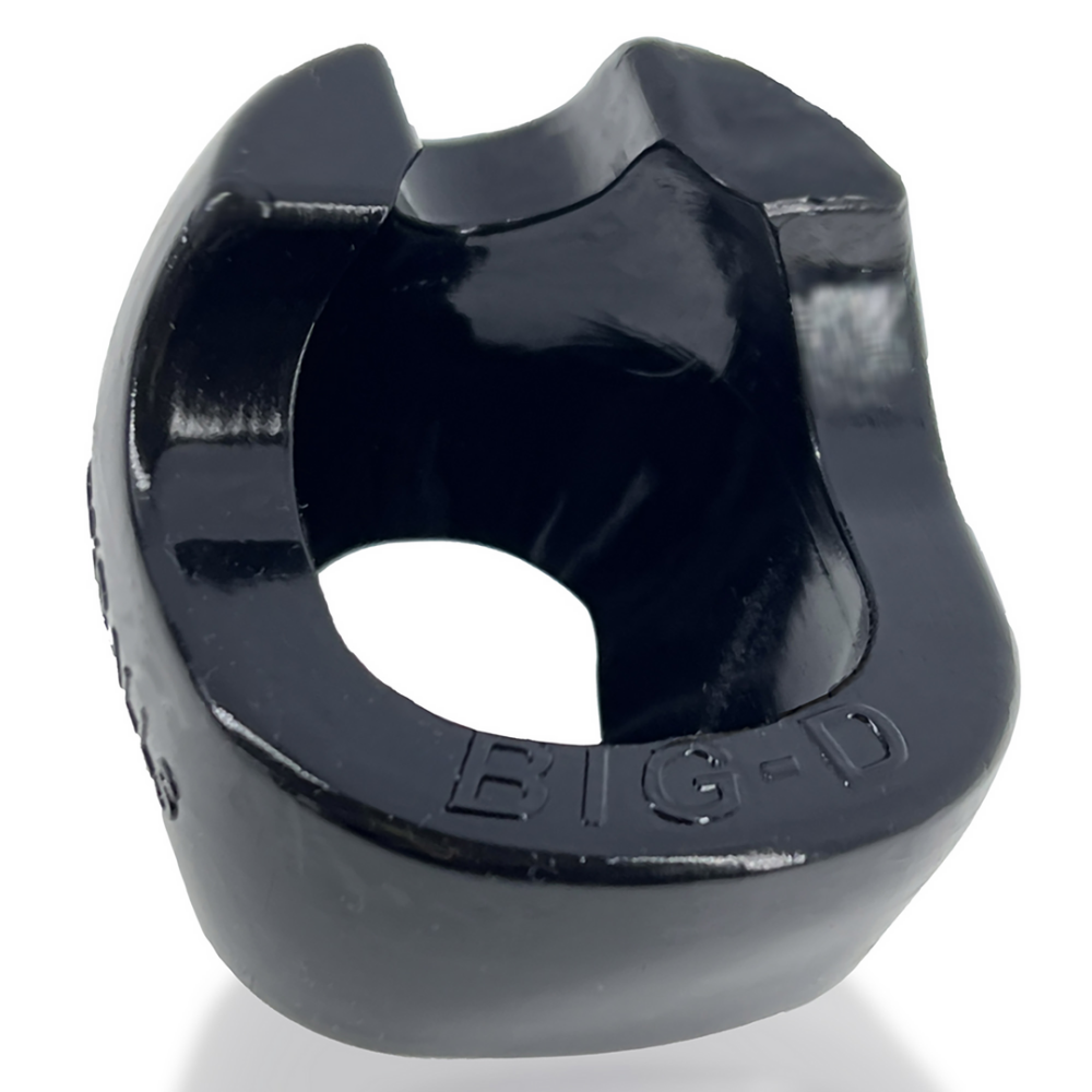 Oxballs Big-D - Bigger Bulge Cockring with Shaft Grippers - Black