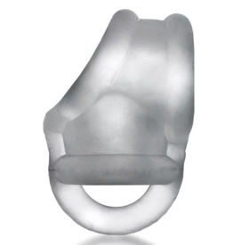 Oxballs Ballsling - Rekbare Cocksling met Ballensplitsende Strap - Helder IJs