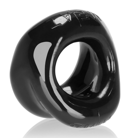Oxballs Vlees - Bigger Bulge Padded Pumping Cockring - Zwart