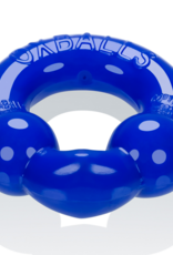 Oxballs Ultraballs - 2-pack Nodule Pressure Cockrings - Black / Police Blue