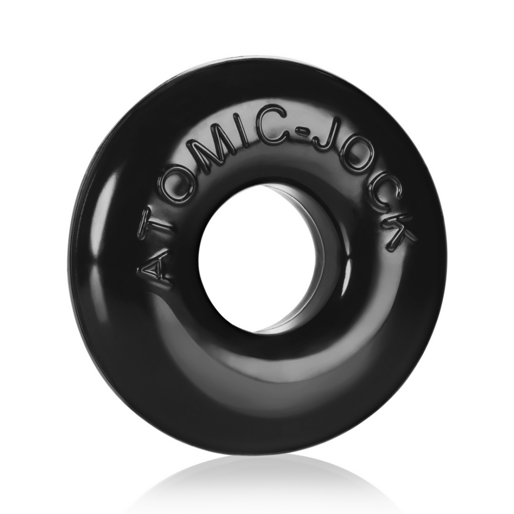 Oxballs Ringer - 3-pack of Do-Nut-1 Cockrings - Black