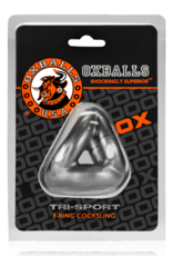 Oxballs Tri-Sport - Versatile 3-Ring Cocksling - Steel