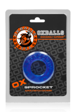 Oxballs Sprocket - No-Roll Comfort Cockring - Ice Blue