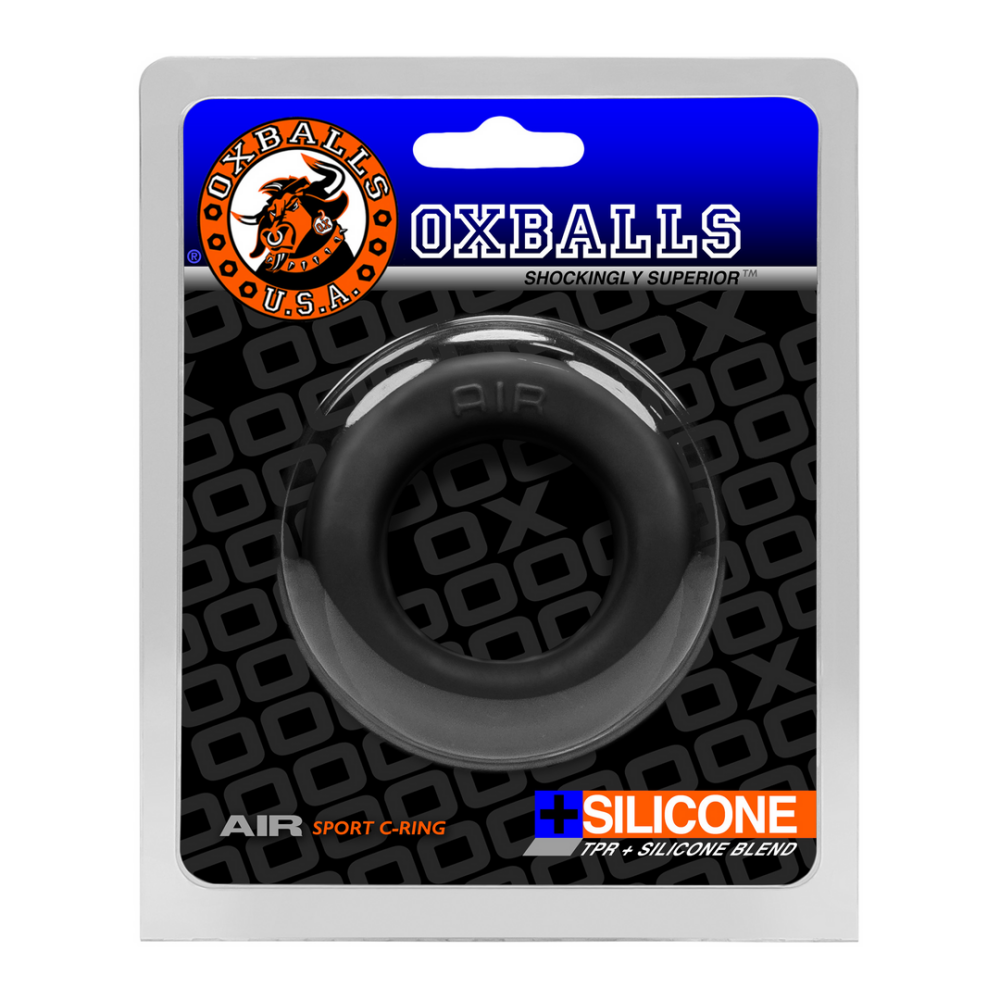 Oxballs Air - Lightweight Airflow Cockring - Black Ice