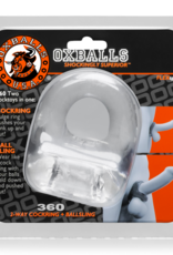 Oxballs 360 - Dual Use Cocksling - Clear