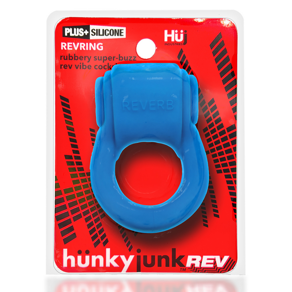 Hunkyjunk Revring - Reverb Vibe Ring - Teal Ice / Zwart