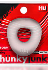 Hunkyjunk Form - Curvy Cockring - Clear Ice