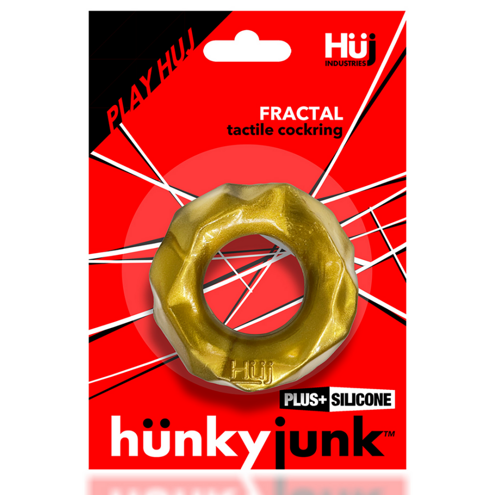 Hunkyjunk Fractal - Tactile Cockring - Bronze