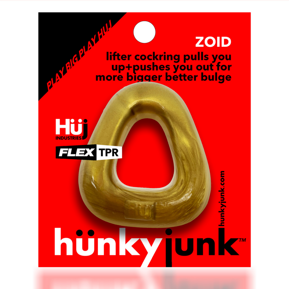 Hunkyjunk Zoid - Trapaziod Lifter Cockring - Bronze Metallic