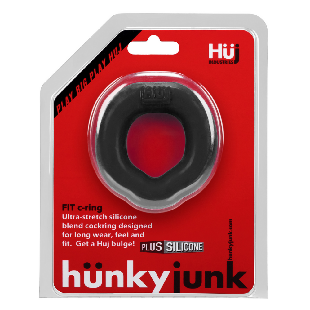 Hunkyjunk Fit - Ergo Long-Wear Cockring - Tar